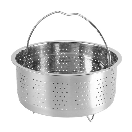 Dampfkorb aus Edelstahl mit Griff 7,9 Zoll