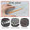 2 Pcs Solid Acrylic Roller Rolling Pin Sculpey Polymer Clay Art  Accessories 3