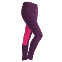 (5-6 Years, Purple/Pink) Wessex Girls Two Tone Jodhpurs