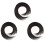 60 Peças CordãO de Colar Encerado Preto de 20 Polegadas com Fecho um Granel para Colar de Pulseira e FabricaçãO de Joias 1