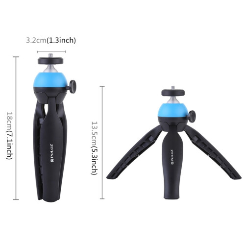 Tripod Mini Puluz (Dath: Gorm): Tripod (SAM) Bronntanas Iontas 2