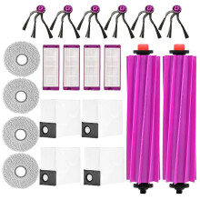 Main Side Brush Mop Cloths Filters Dust Bags for J15 Evo Ultra Self Emptying Robot Vacuum Cleaner Parts(20pcs)