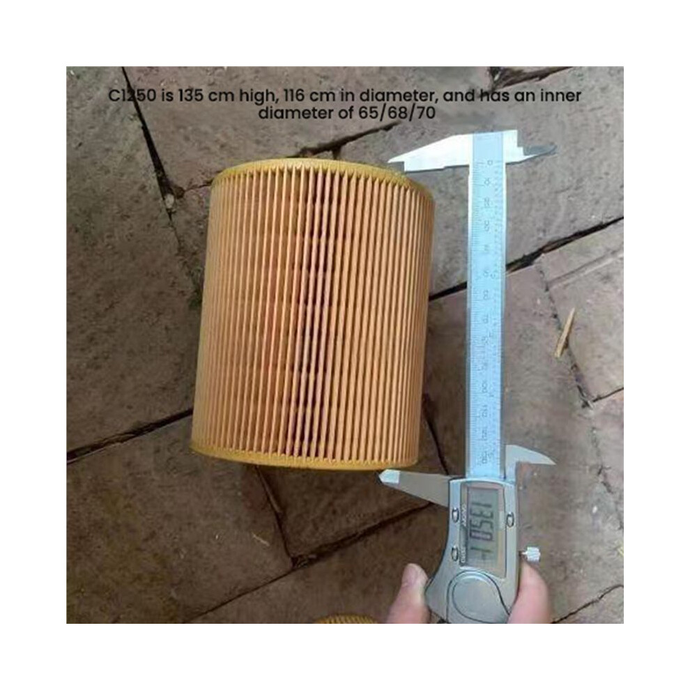 Screw Machine Air Filter Rubber Cover C1140 C1250 Screw Air Compressor Filter 7.5 11 15Kw B 4711028422236