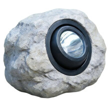 DecorativeRock Solar Spot Lights - Superheldere, Waterdichte LED-Landschapsverlichting voor Paden, Erven en Tuinen