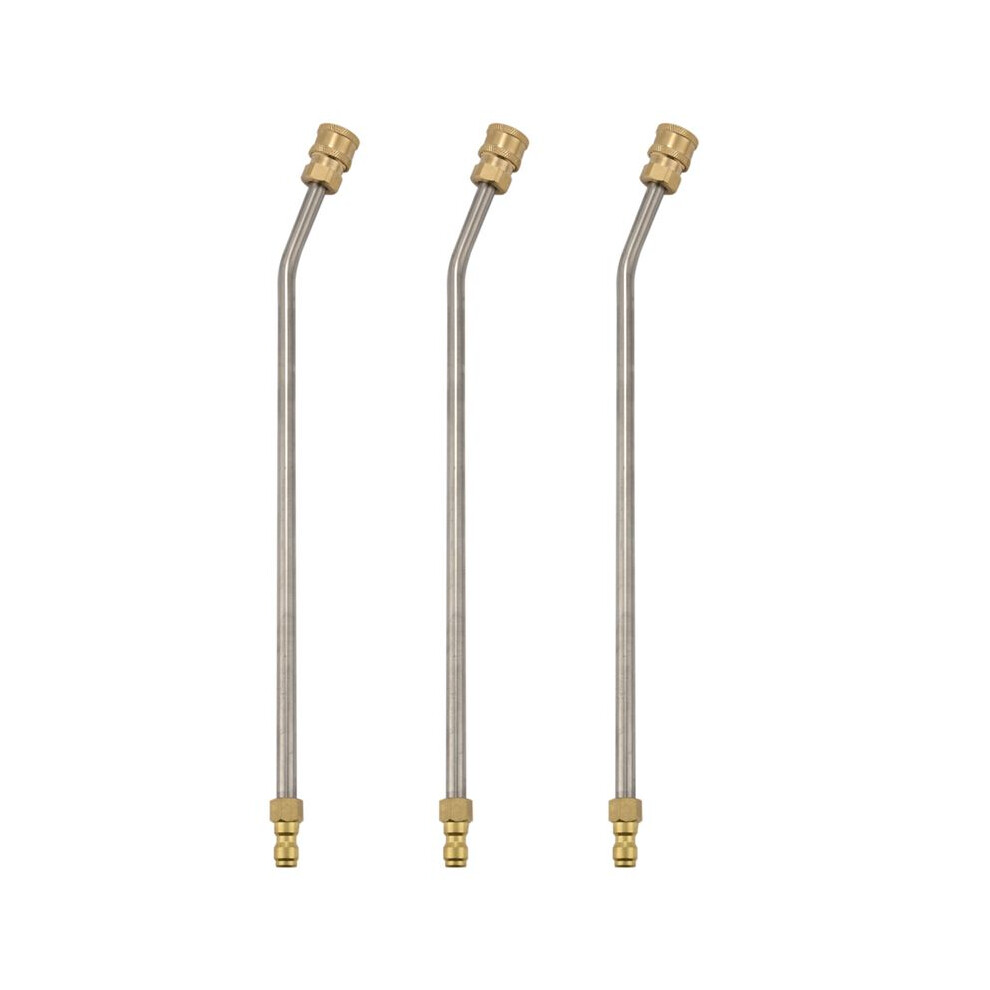 3X Washer Extension Gutter Cleaner Attachment Accessory,High Pressure Washer Gutter Rod For Lance/Wand 1/4 Inch 6033031374318