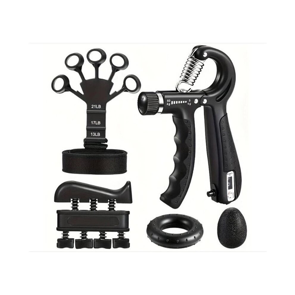 Saudism Adjustable Heavy Hand Gripper, Hand Strengthener Grip Exerciser For Wrist Training, Finger Gripper, Forearm Workout,1Set