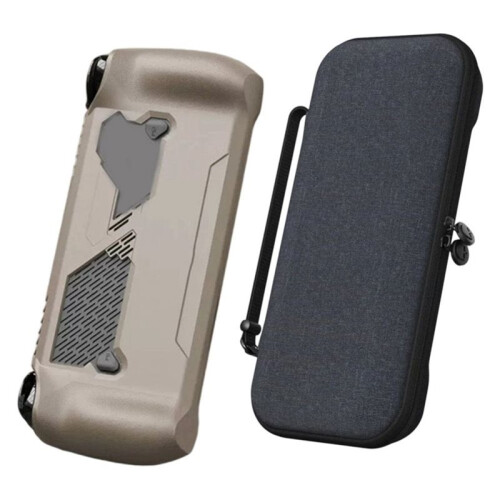 EVA Storage Bag+Protective Case for  Ally X Anti-Fall Soft TPU Protective Case for  Ally X Game Console B