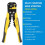 3 In1 Wire Stripper Tools Multitool Pliers Automatic Stripping for AWG 24-10 Cutter Crimping Cable Wire 8