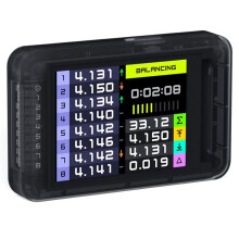 ISDT BL8 LiPo-Batterijtester (2S-8S) - Slimme Actieve Balancer en XH2.54 Celspanningstester voor RC-Batterijen, Bediening Via App