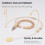 Mounted Microphone, 3.5mm Internal Thread Plug for  Wireless System Waist Pack Transmitt 4