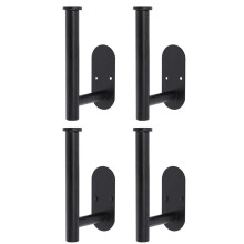 2 Sets/4 Stück Gardinenhaken, Wandhaken, Schlichter U-Förmiger Zierkopf, Häufig im Haushalt Verwendet, Schlicht und Elegant