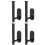 2sets/4pcs Curtain Hook, Wall Hook, Simple U-Shaped Decorative , Commonly Used in Home,Simple and Elegant 1