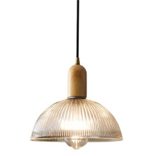 Nordic Retro Wood Hanging Lights for Dining Room and Bedroom - Elegant Pendant Lamp Natural Wood Color