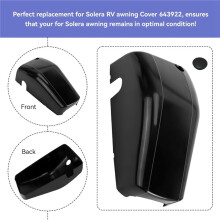 643922 Tapa del Extremo Derecho del Toldo de Caravana para Motores de Toldo de Caravanas para Lippert Components y Solera