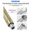 Automatic Quick Ratchet Wrench Offset Impact Extension Wrench with Connector for Manual Extension Socket Force Rod Tool 6