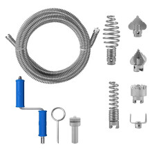 Drain Snake,Drain Auger,Plumbing Snake Auto Feed Flexible Hair Drain Clog Remover for Kitchen,Bathrom and Shower Sink