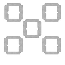 Mop Pad for 2 / AIR 2 / ONE PRO Window Cleaning Robot, Reusable Cleaning Pads Accessories Spare Parts, 5PCS