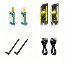 Moduł Bezprzewodowy LoRa LLCC68 433-475 MHz DX-LR20-433M22SP 22 DBm 8 Dalekiego Zasięgu SMD RF Zasilacz