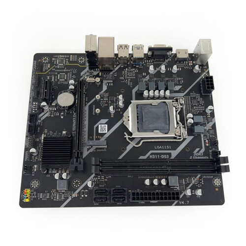 H311-D3 Moderkort 1151 DDR3 Minne Stöder 6789 Generation CPU I3 I5 I7 Datormoderkort