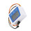 Intelligent Digital Display Electronic Water Flow Meter Temperature Display Meter Flow Display Low Power Consumption 5