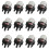 12pcs Snap in Primer Bulb Pump, Carburetor Primer Bulb Replacement Primer Bulbs Trimmer Blower 1