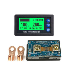 H56CS DC100V Coulometer Battery Capacity Tester 100A LCD Backlight Display Digital Ammeter Voltmeter Meter Monitor