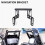 Motorcycle Windshield Adjusters Windscreen Support Holder for  V-Strom Vstrom DL250 Navigation Bracket Accessories 3