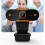1080P HD Webcam Camera Auto Focus Webcam CMOS USB Computer PC Camera with Mic for Video Calling Network Teaching Meeting 6