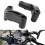 1 Pair Mirror Relocation Adapters Kit Black Mirror Relocation Adapters for  2006-2014 Models 2