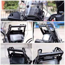 Motorfiets Windschermverstellers, Windschermsteunhouder voor V-Strom Vstrom DL250, Navigatiebeugelaccessoires
