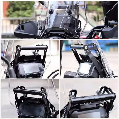 Motorcycle Windshield Adjusters Windscreen Support Holder for  V-Strom Vstrom DL250 Navigation Bracket Accessories