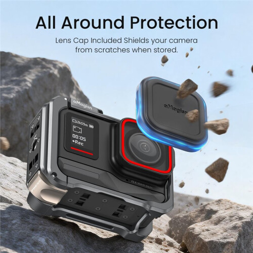 AMAGISN Metal Camera Cage Protective Frame for  Ace Pro/Ace Pro 2 Rabbit Cage Protection Border Frame Camera Accessories 2