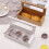 Macaron Boxes Paper Packaging Boxes with Transparent Window Cookie Boxes with Window White 2