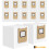 12 Pack E25 E28 Dust Bags Compatible for  Omni Robot Vacuum E25 E28, 4 Layer Filtration System 1
