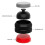 4Pcs Audio Speaker Isolation Feet Turntable Damper Absorption Shock Pad for Amplifier Devices Gray 5