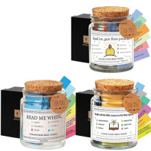 3PCS the Hope Jar Bible Verses Bible Verses in A Jar Glass Prayer Jar Prayer Jar Bible Jar Bible Verses for Emotions