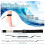 2 Stück Surfboard-Leashes, Spiralleine, Paddleboard-Kompatible Surfboard-Leash 6