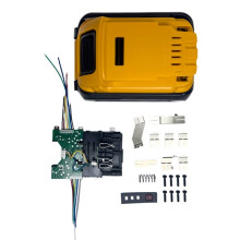 Zestaw Akumulatorów Litowo-Jonowych DCB609 do Elektronarzędzi dla 15S 18650, Obudowa Akumulatora, Płytka Obwodu Zabezpieczającego Ładowanie 20