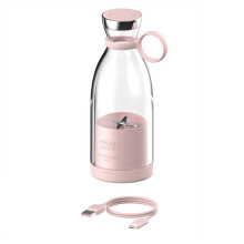Broyeur-Extracteur de Jus Portable, Mixeur à Jus Frais, Extracteur de Jus Électrique Portable Sans Fil de 350 Ml, pour Faire des Jus de Fruits, des