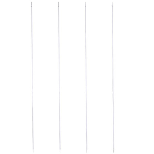 White Flat Shoelaces Sneaker Shoes Strings 2 Pairs