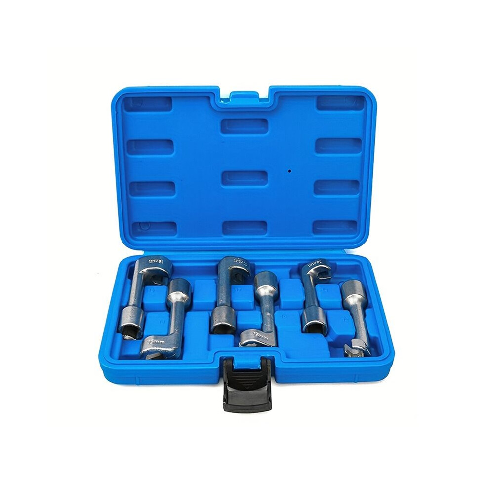 6Pcs L-Shaped Socket Wrench Set Fuel Remover Wrench For Automotive Repair, Hexagonal & Slotted 4714137263653