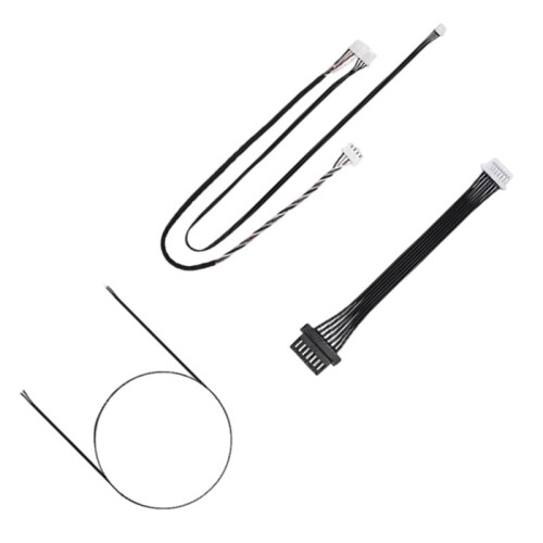 For  X2D Printer Cable Pack(Extruder Motor Cable+NTC Extension Cable+ LED Cable)