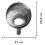 2Pack Pasta Strainer Lid Set for Kitchen Multifunctional Food Processor Accessories Small Kitchen Tools / Strainer Lid 6