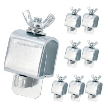 8 Pcs Butt Welding Clamps, Sheet Metal Welding Clips for Auto Body Panel Butt Joint Welding and Patch Repairs