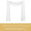 Tecido para Cortinas de Arco de Casamento 29,5 Polegadas X 26,25 Pés Cortinas Transparentes Brancas para Cerimônia de Casamento 7