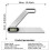 Folding Scale Digital Kitchen Scale Highly Accurate Compact Small Scale with LCD Display, Portable Travel Scale 6