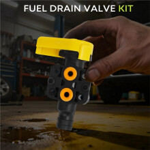 Fuel Filter Water Drain Valve Kit 1842642C91 for Ram 2500 3500 2000-2008 Accessories