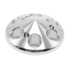 Set van Gefreesde Aluminium Dynamo-Ventilatorpoelie voor Small Block voor Chevy 327 350 383 400 383 396 427 Generatorpoelie-Waaier
