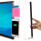 2 Pack Computer Monitor Memo Board Multi-Function Message Board Transparent Display Side Panel for Office, Computer Desk 2