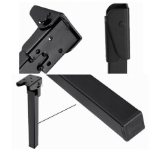 Folding Table Leg Furniture Folding Support Leg Table Leg Bracket 90 Degree Invisible Hidden Leg Metal Storage Leg